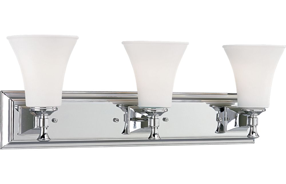 Progress Lighting Fairfield Collection Chrome 3light Wall Bracket The Home Depot Canada