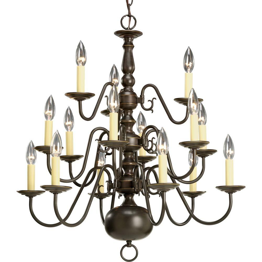 Progress Lighting Americana Collection Antique Bronze 15light