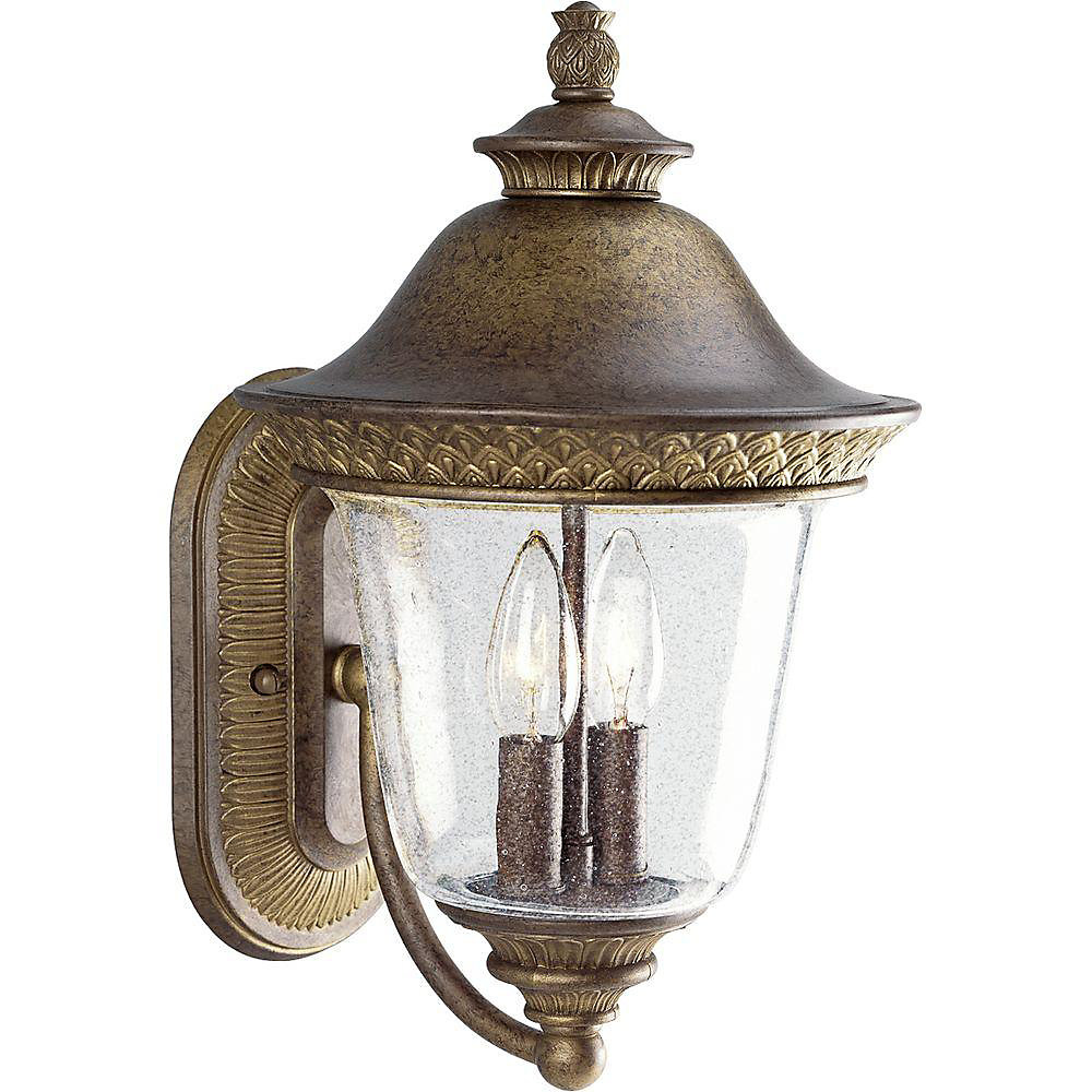 Savannah Collection Burnished Chestnut 2 Light Wall Lantern Savannah Collection Burnished Chestnut 2 Light Wall Lantern