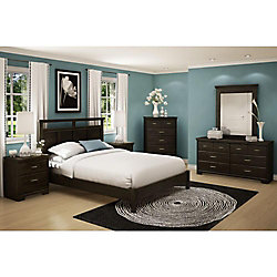 Versa 5-Drawer Chest, Ebony