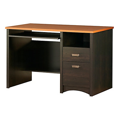 South S Gascony 48 Inch L Small Desk With Storage In South S Gascony 48 Inch L Small Desk With Storage In Ebony E The Home Depot Canada