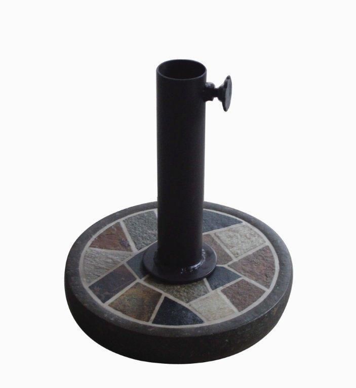 Patio Flare Mosaic Natural Stone Umbrella Base | The Home Depot Canada