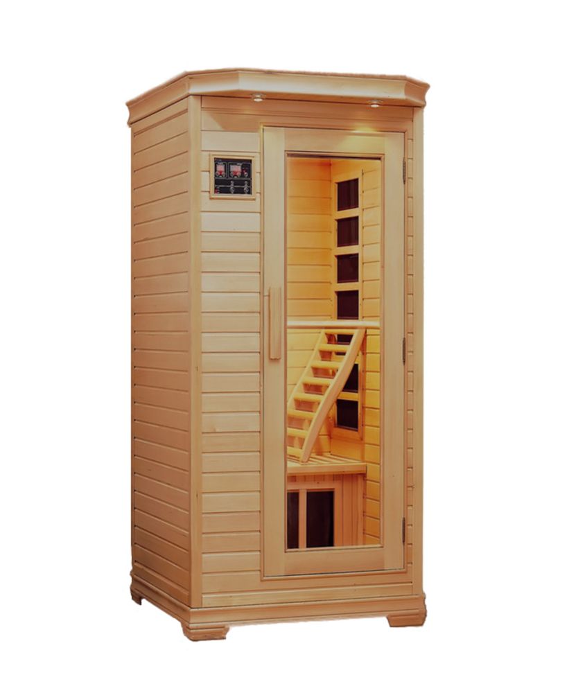 Infrared Carbon Heated Sauna One Person The Home Depot Canada