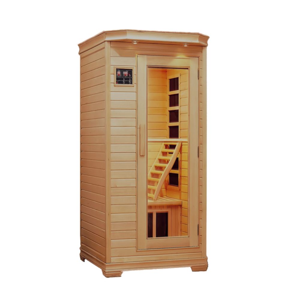 Infrared Carbon Heated Sauna - One Person