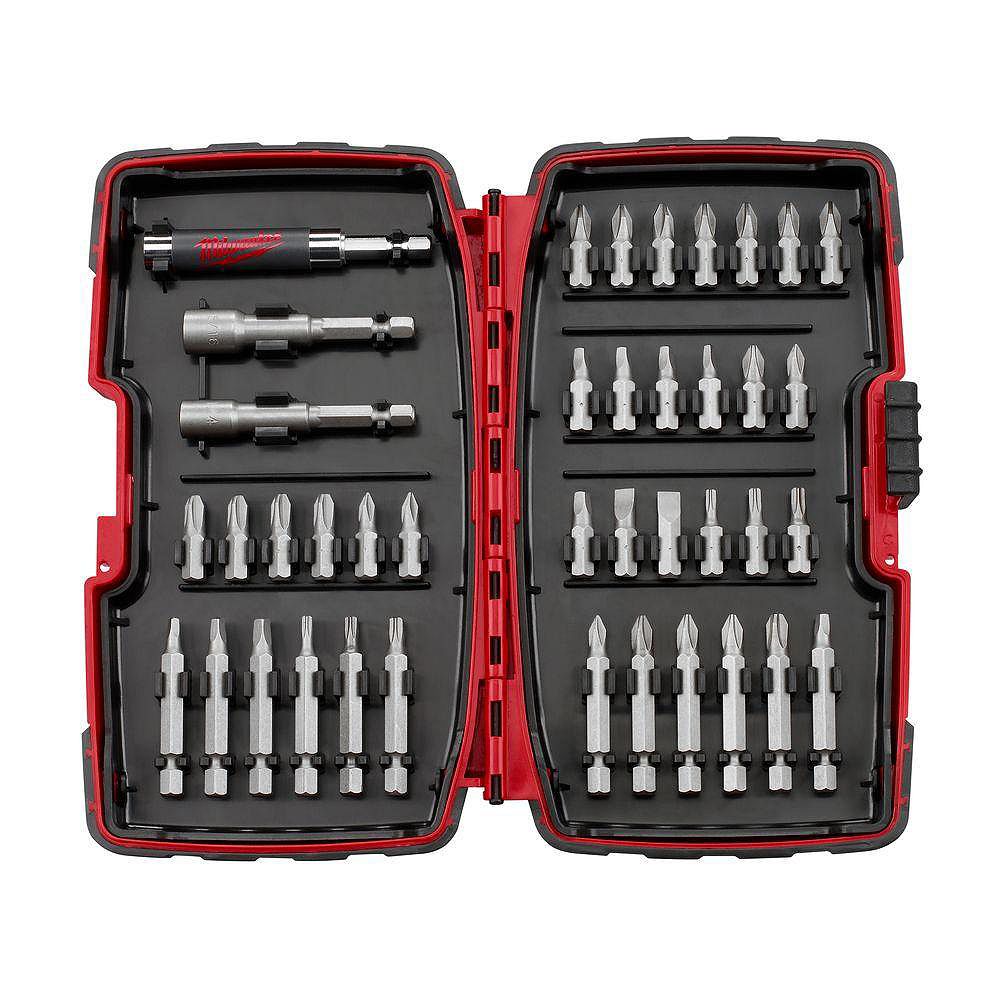 Milwaukee Tool 40Piece Screw Driving Bit Set The Home Depot Canada