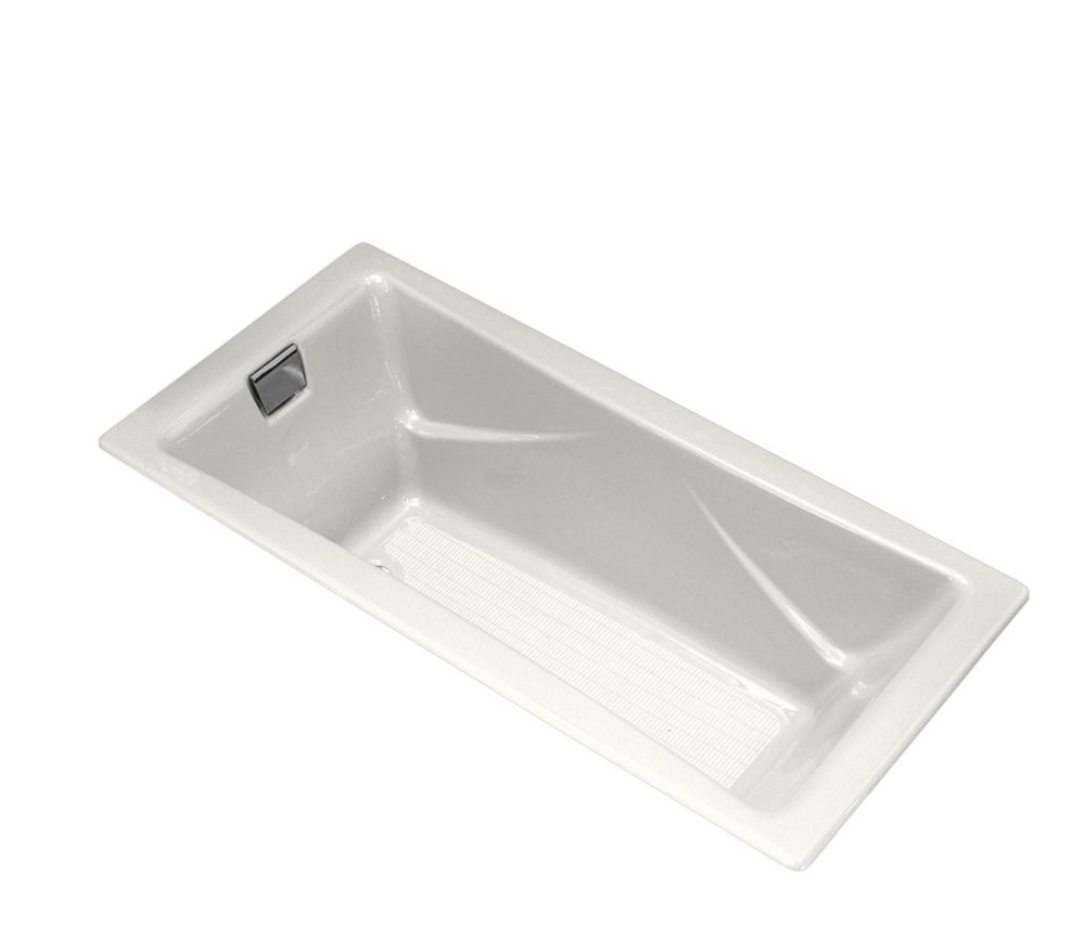 KOHLER TeaForTwo® 6 Feet Cast Iron Dropin Non Whirlpool Bathtub in