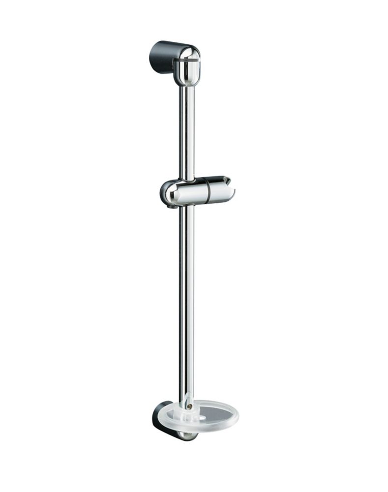 KOHLER Mastershower 223/4 Inch Shower Slide Bar in Polished Chrome