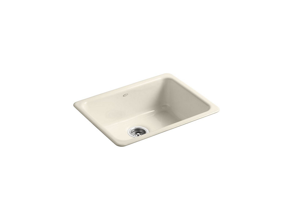 Iron Tones Self Undercounter Kitchen Sink In Almond