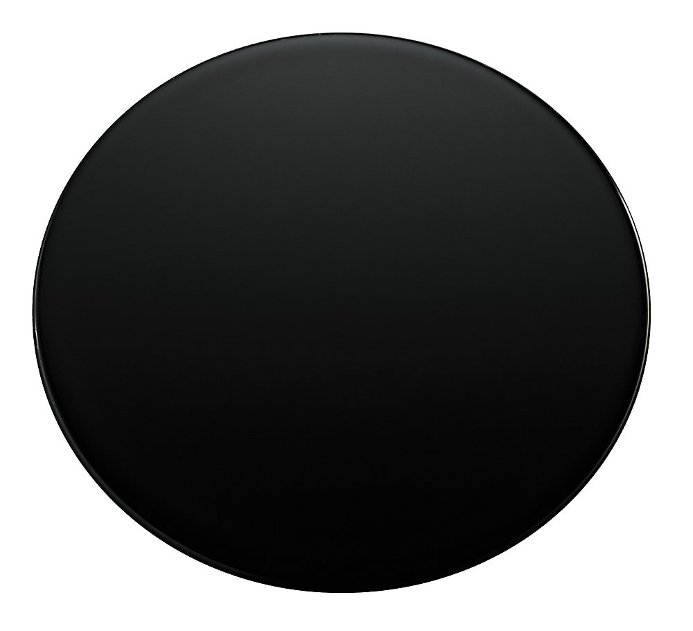 Sink Hole Cover In Black Black