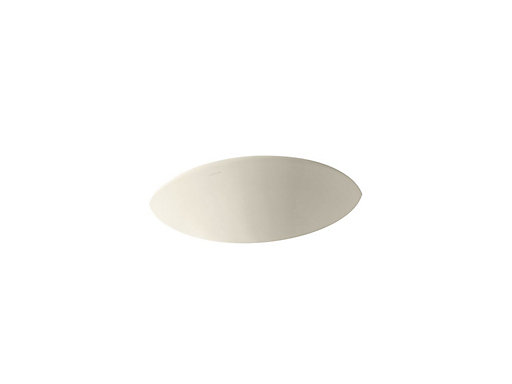 Kohler Caxton 19 1 4 Inch L X 16 8 W Undercounter Bathroom Sink With Centre Drain In Almond The Home Depot Canada Kohler Caxton 19 1 4 Inch L X 16 8 W Undercounter Bathroom Sink With Centre Drain In Almond The Home Depot Canada