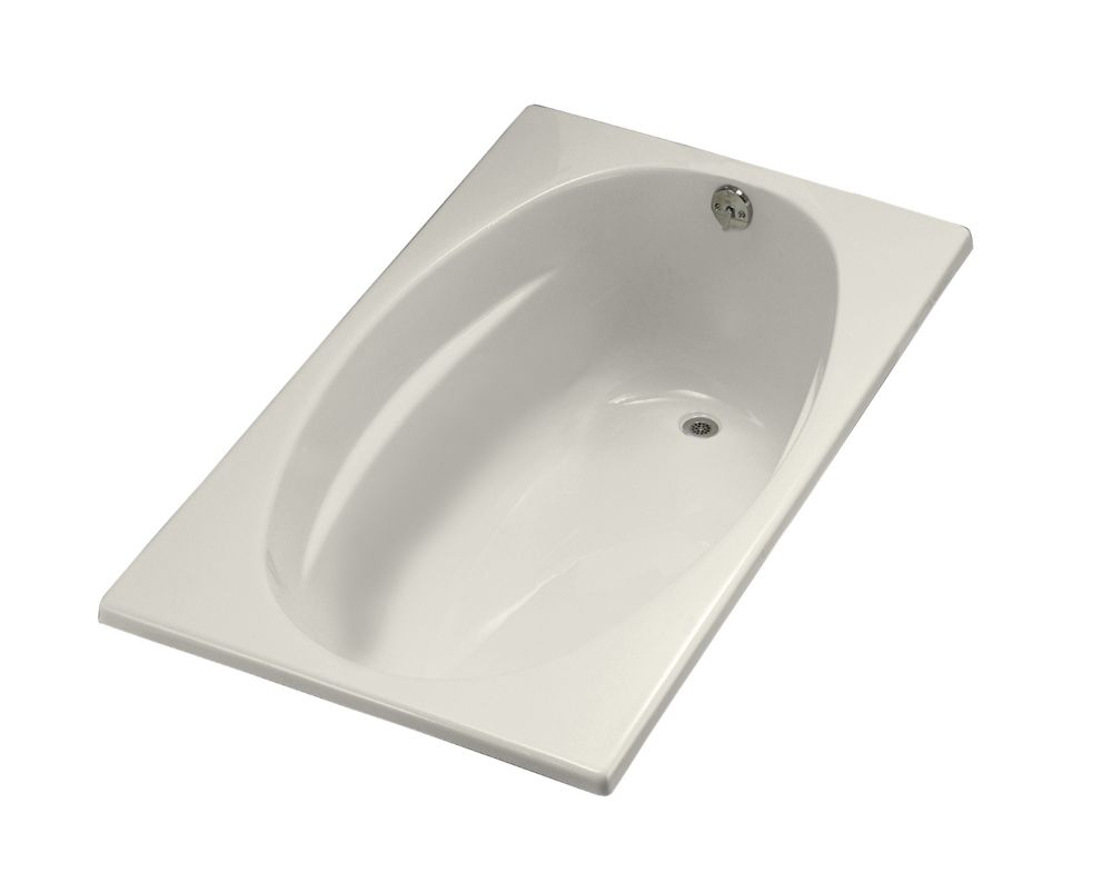 Mirolin Sydney 5 ft. LeftHand DropIn Acrylic Bathtub in White The