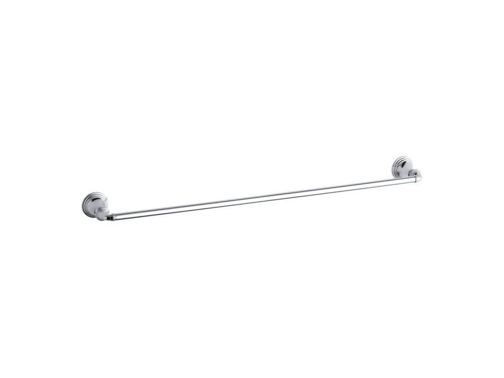 KOHLER Devonshire 30 Inch Towel Bar in Polished Chrome The Home Depot