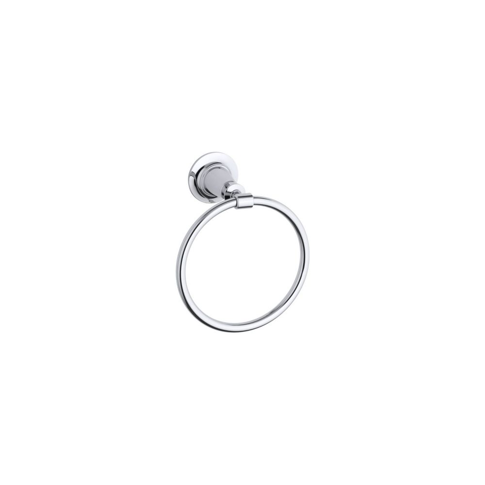KOHLER Archer Towel Ring in Polished Chrome The Home Depot Canada