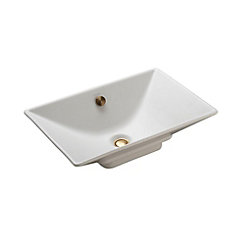 Kohler Rêve Vessel Sink In Honed White The Home Depot Canada Drag Image To Explore
