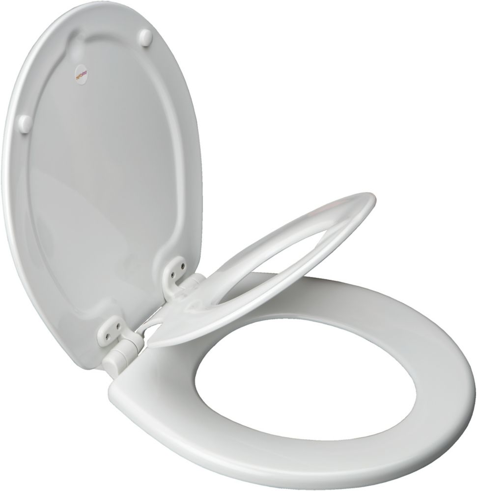 Bemis Next Step Round Toilet Seat With Whisper Close And Easy Clean ...