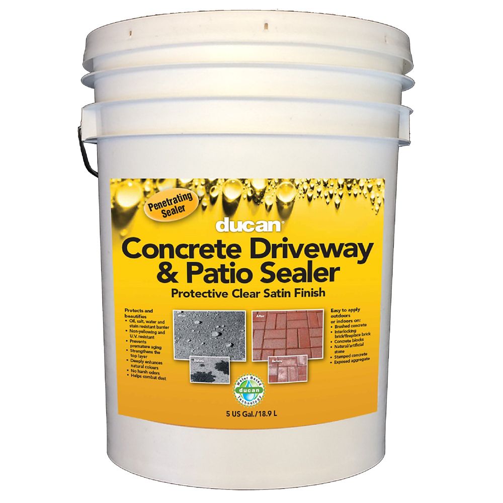 Ducan Concrete Driveway Patio Sealer Is A Waterbased Sealer That   P 1000706778 