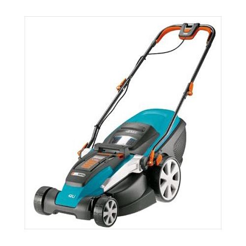 Gardena 12v 380ac Cordless Reel Lawn Mower The Home Depot Canada