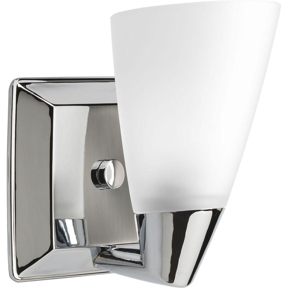 Progress Lighting Rizu Collection Polished Chrome 1light Vanity