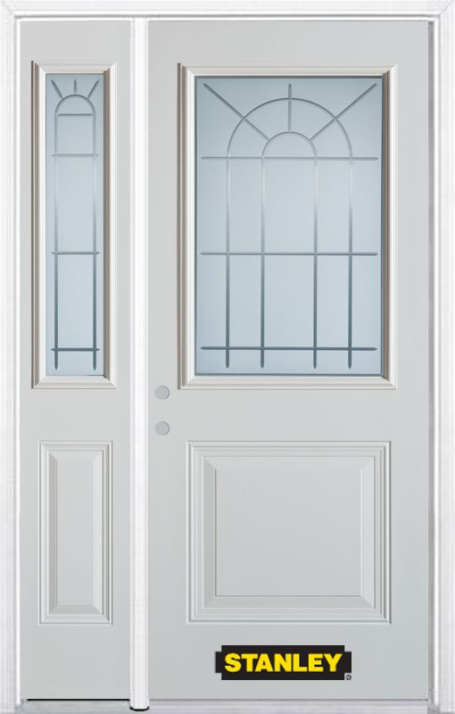 Stanley Doors 48.25 inch x 82.375 inch Chablis 1/2 Lite 1 Stanley Doors 48.25 inch x 82.375 inch Chablis 1/2 Lite 1