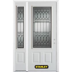 Stanley Doors 52 75 Inch X 82 375 Inch Lanza Patina 3 4 Lite 2