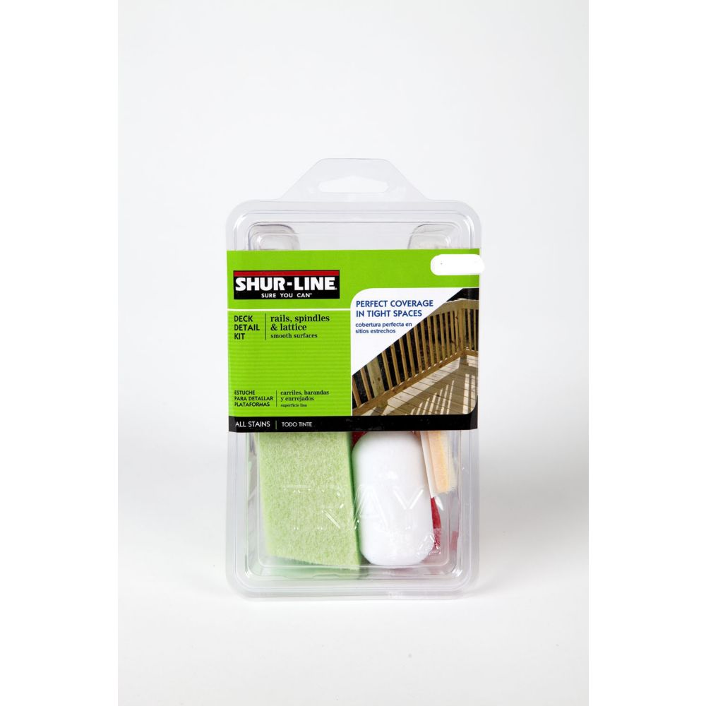 Shur Line ShurLine Deck Staining Detail Kit The Home Depot Canada