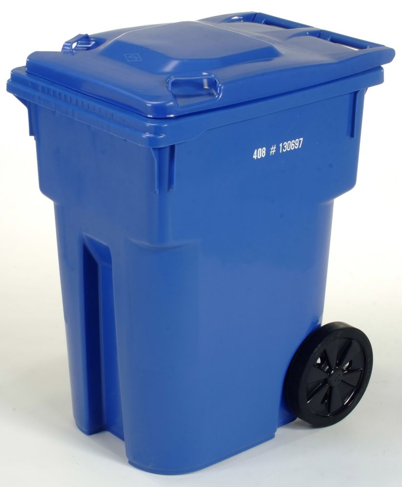 Rubbermaid 121l 32 Gal Wheeled Trash Can The Home Depot Canada