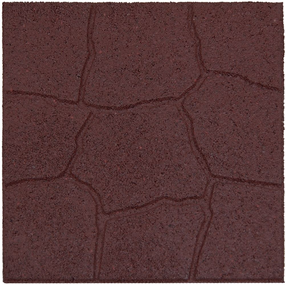 Envirotile Flagstone , Terra Cotta 18inch x 18inch (1040Pack