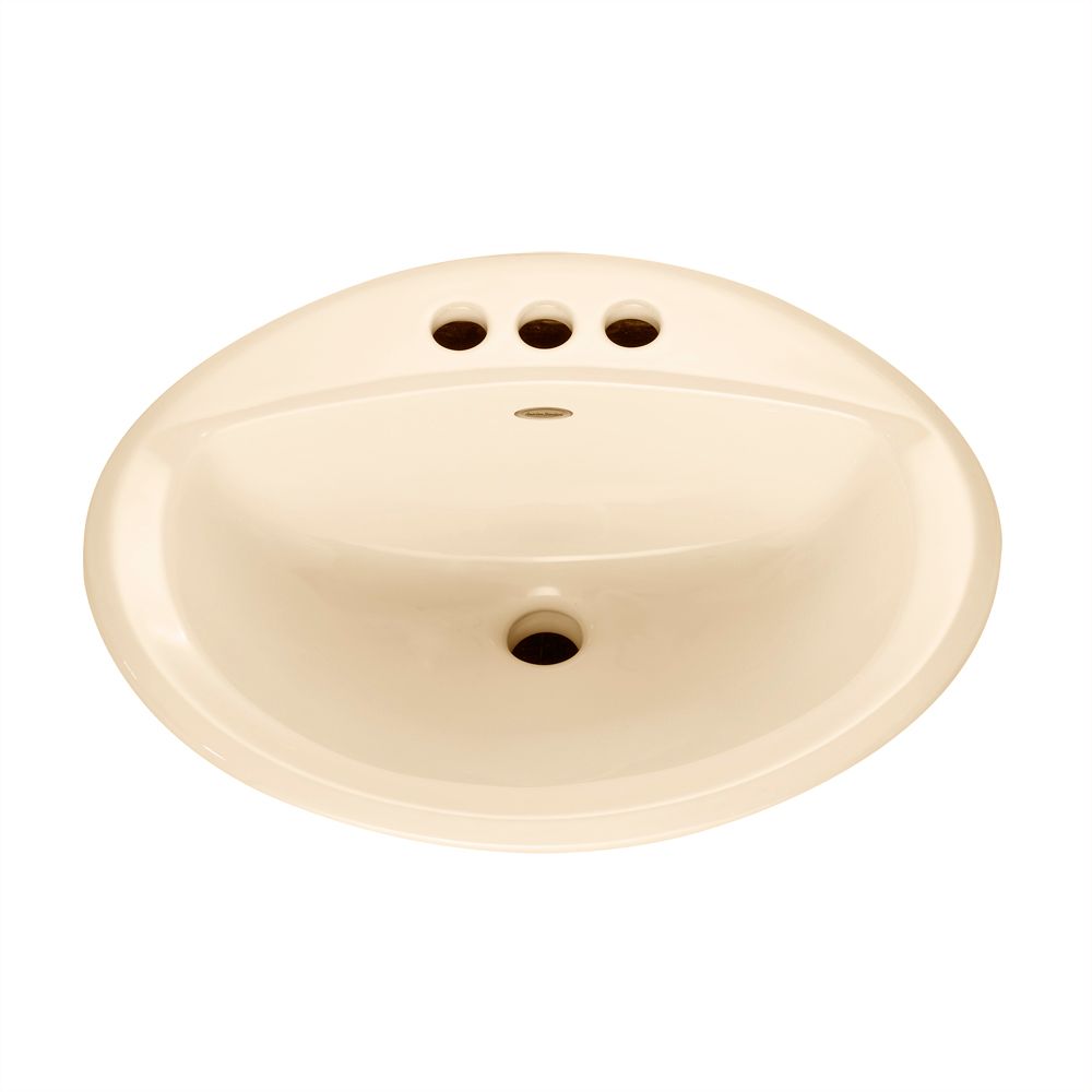 Aqualyn Self Bathroom Sink In Bone