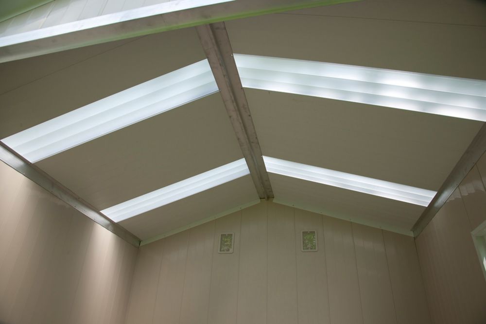 Vision Translucent Skylight Panel Kit for S8070 Shed The Home Depot