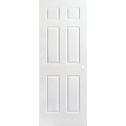 Masonite 24 Inch X 80 Inch Primed Smooth 2 Panel Plank Interior