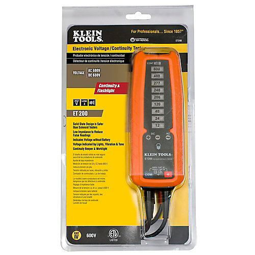 Klein Tools Voltage Continuity Tester | The Home Depot Canada