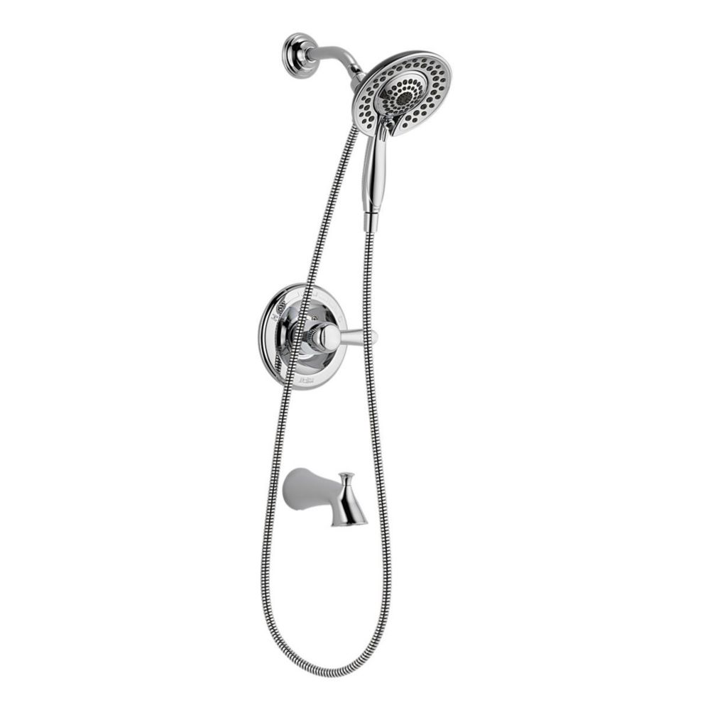 Delta Lahara 5 Spray Tub Shower Faucet With Showerhead