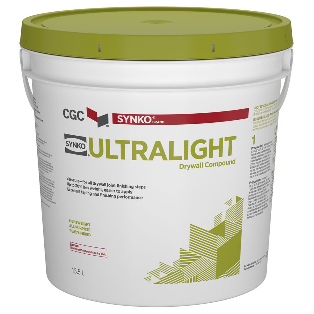 Synko UltraLight Drywall Compound The Home Depot Canada