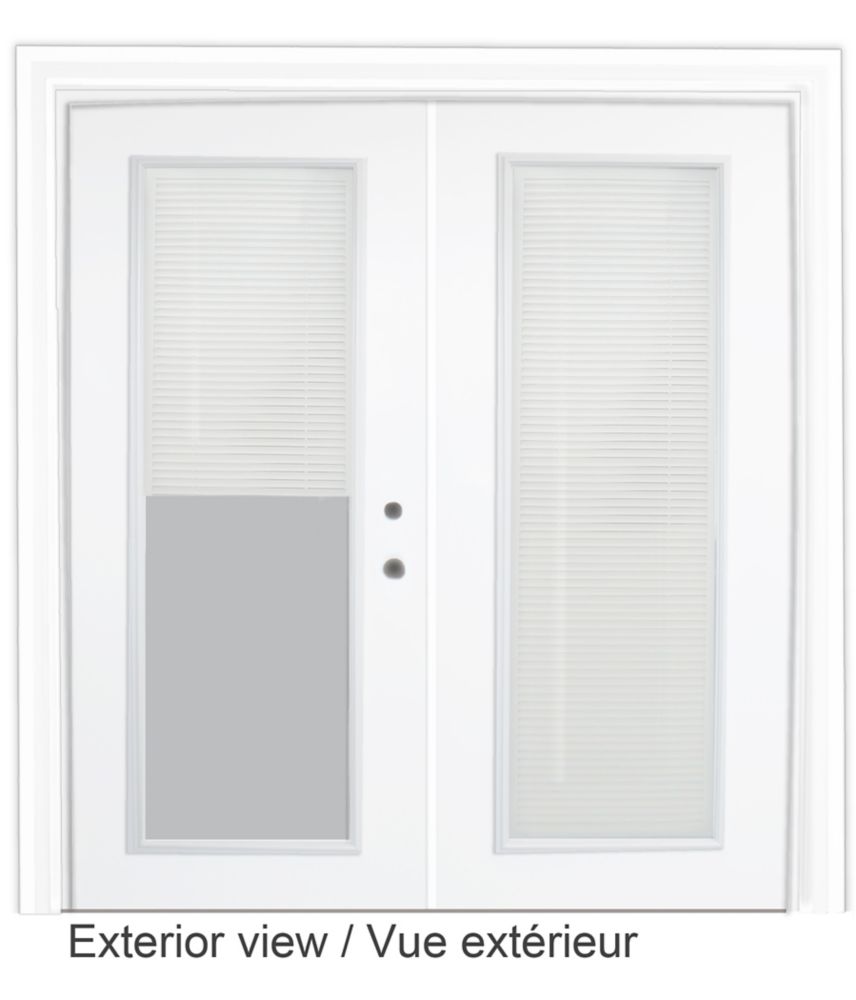 Clear Steel Door