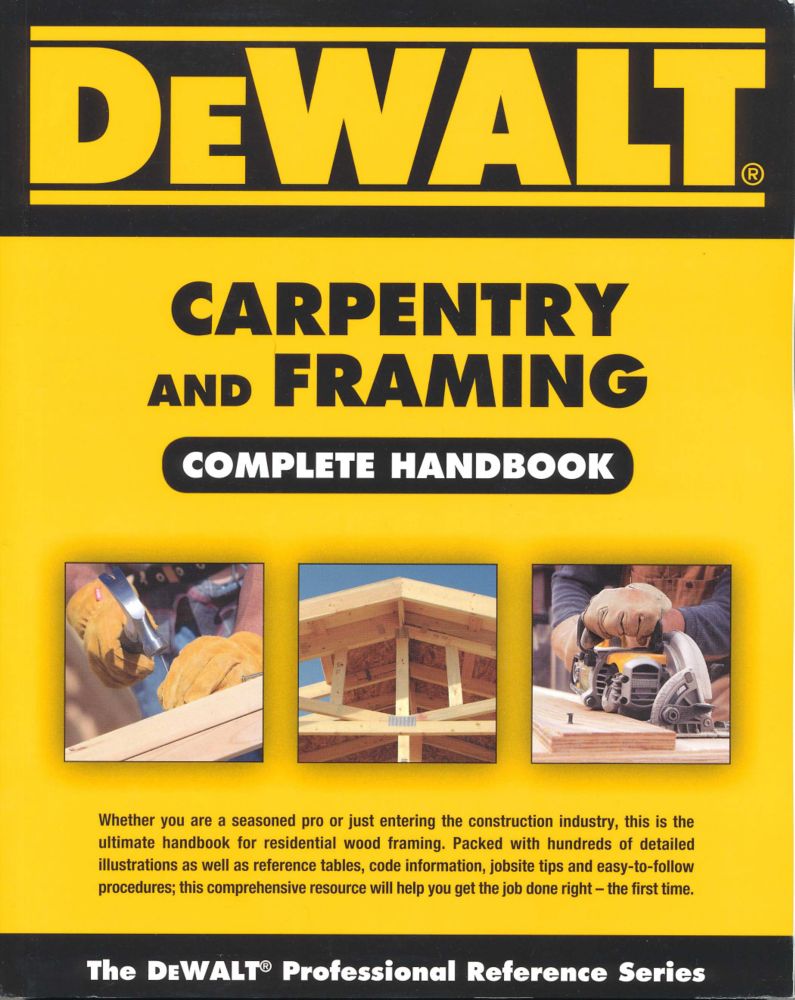 Nelson Education Carpentry And Framing - Complete Handbook | The Home