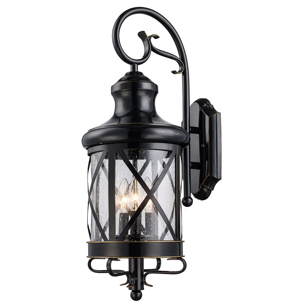Canarm Ltd Strafford 1 Light Outdoor Wall Lantern In Black The Bel Air Lighting Chandler 3 Light Rubbed Oil Bronze This Outdoor Wall