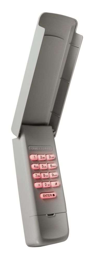 chamberlain garage door keypad