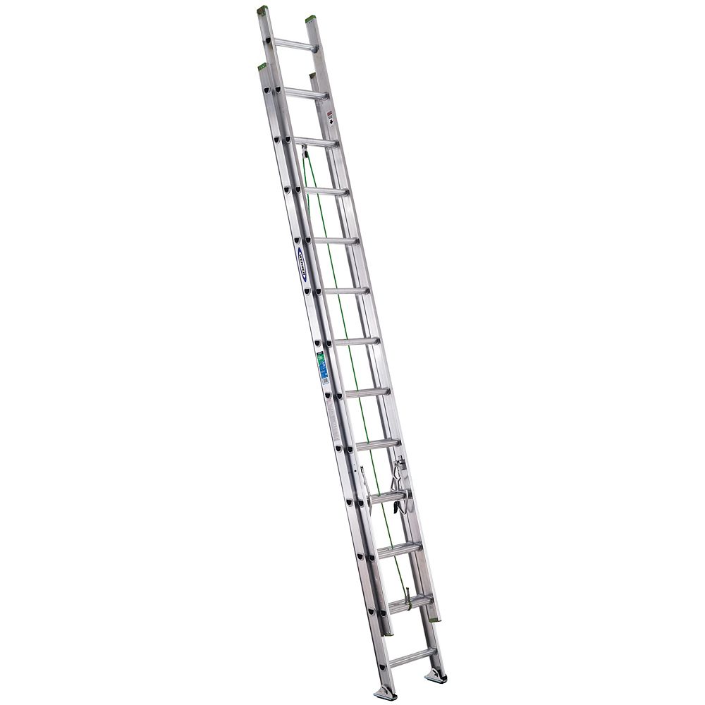 Werner Aluminum Extension Ladder Grade 2 (225 lb. Load Capacity) 24