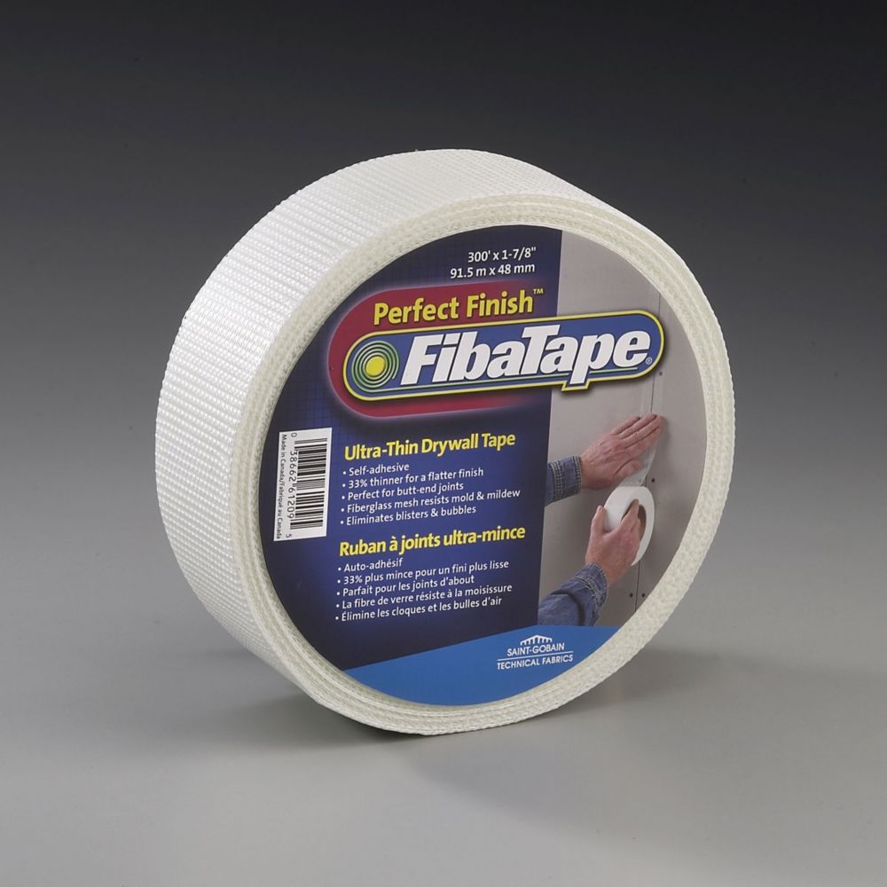 FibaTape Perfect Finish Ultra Thin Drywall Tape | The Home Depot ...