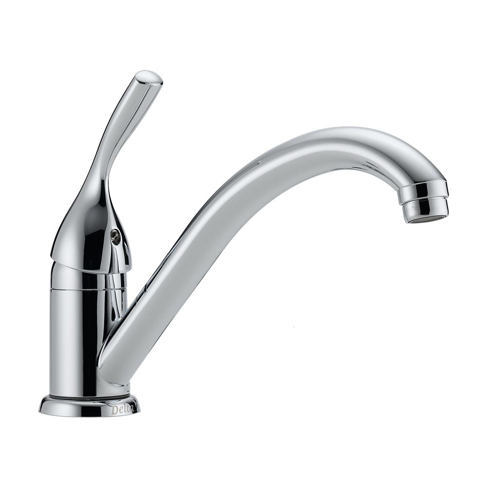 Delta Classic Single Handle Kitchen  Faucet  in Chrome The 