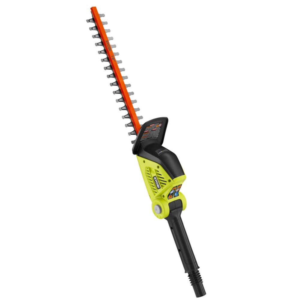 Ryobi 40 Volt And 24 Volt Cordless Hedge Trimmer Attachment The Home