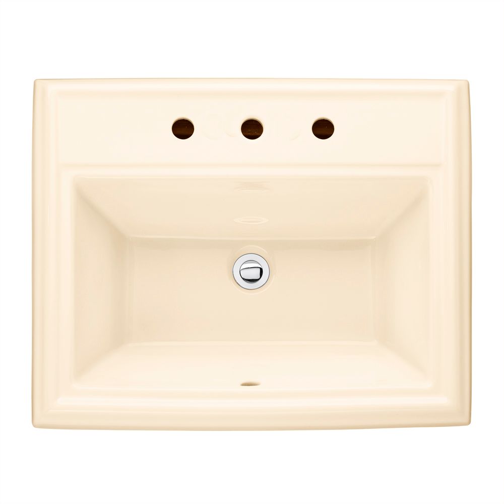 American Standard Town Square SelfRimming Bathroom Sink in Bone The