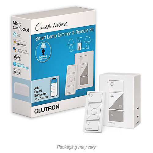Lutron Caseta Wireless Plug-In Lamp Dimmer with Pico Remote ...