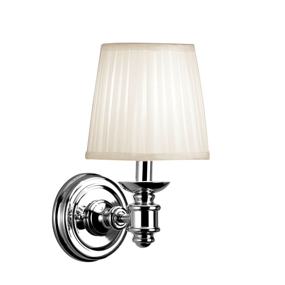 Eurofase Vesper Collection 1Light Chrome Wall Sconce with Frosted