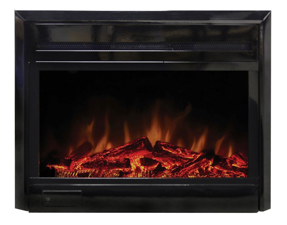 Paramount 28 Inch X 18 Inch Electric Fireplace Insert With Gentle Touch   P 1000721607 