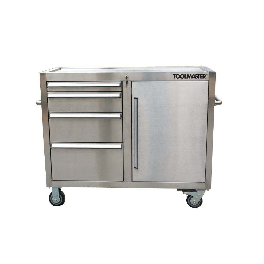 Toolmaster 48 inch Professional Tool Chest Stainless Steel The Home