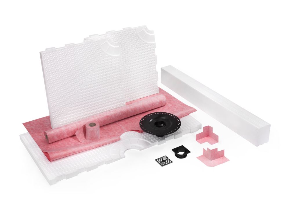 PROVA PROVASHOWER SYSTEM KIT 48 InchX48 Inch CENTRE INCLUDING CURB