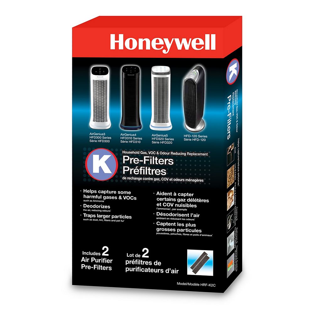 honeywell odor reducing pre filter a