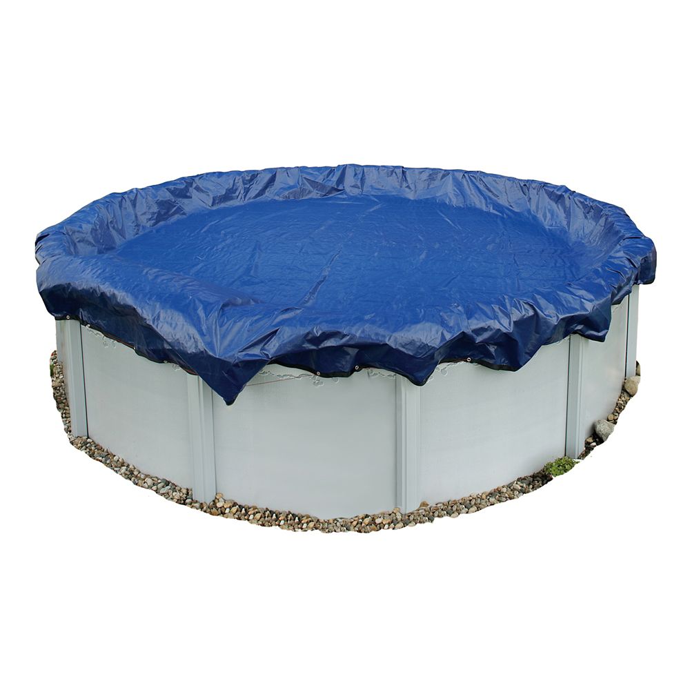 Blue Wave Bâche Dhiver Ovale Pour Piscine Hors Terre De 55 M X 10