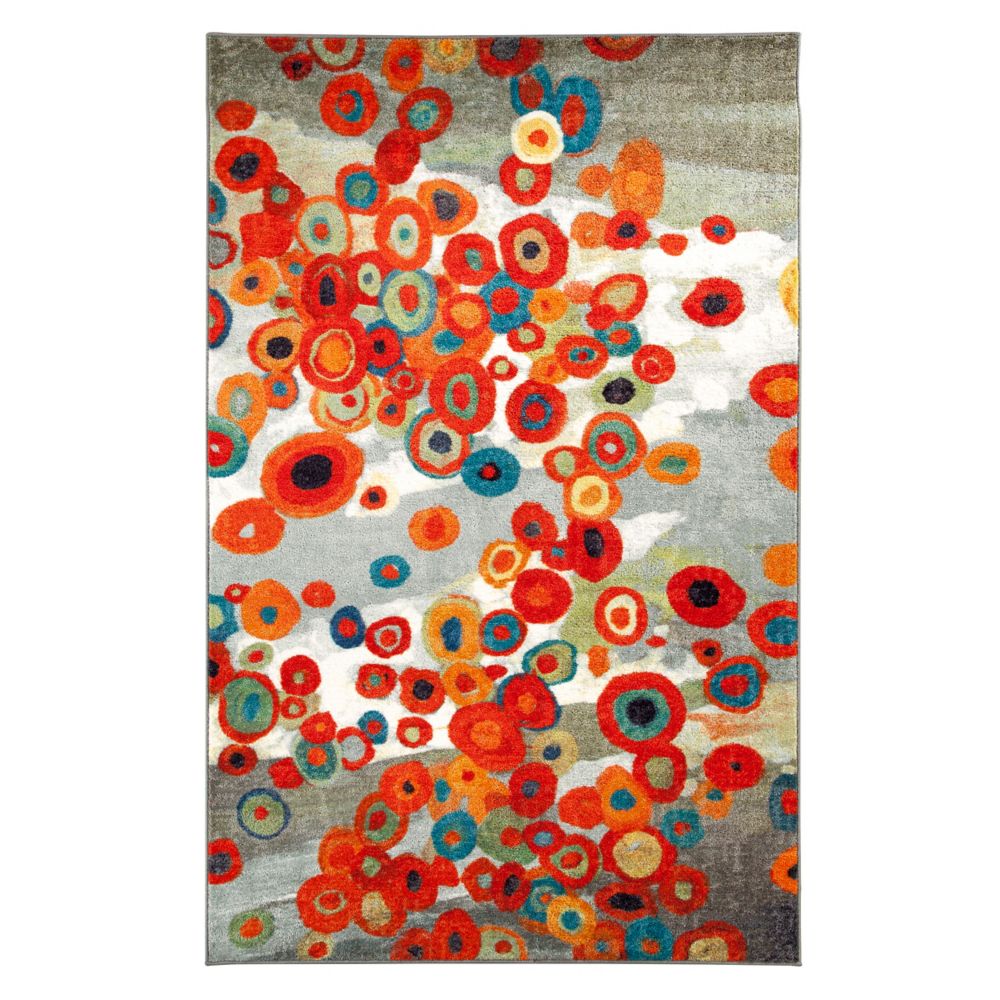 Mohawk Home Tossed Fl Multi Colour 5 Ft X 8 Indoor Tossed Fl Multi Colour 5 Ft X 8